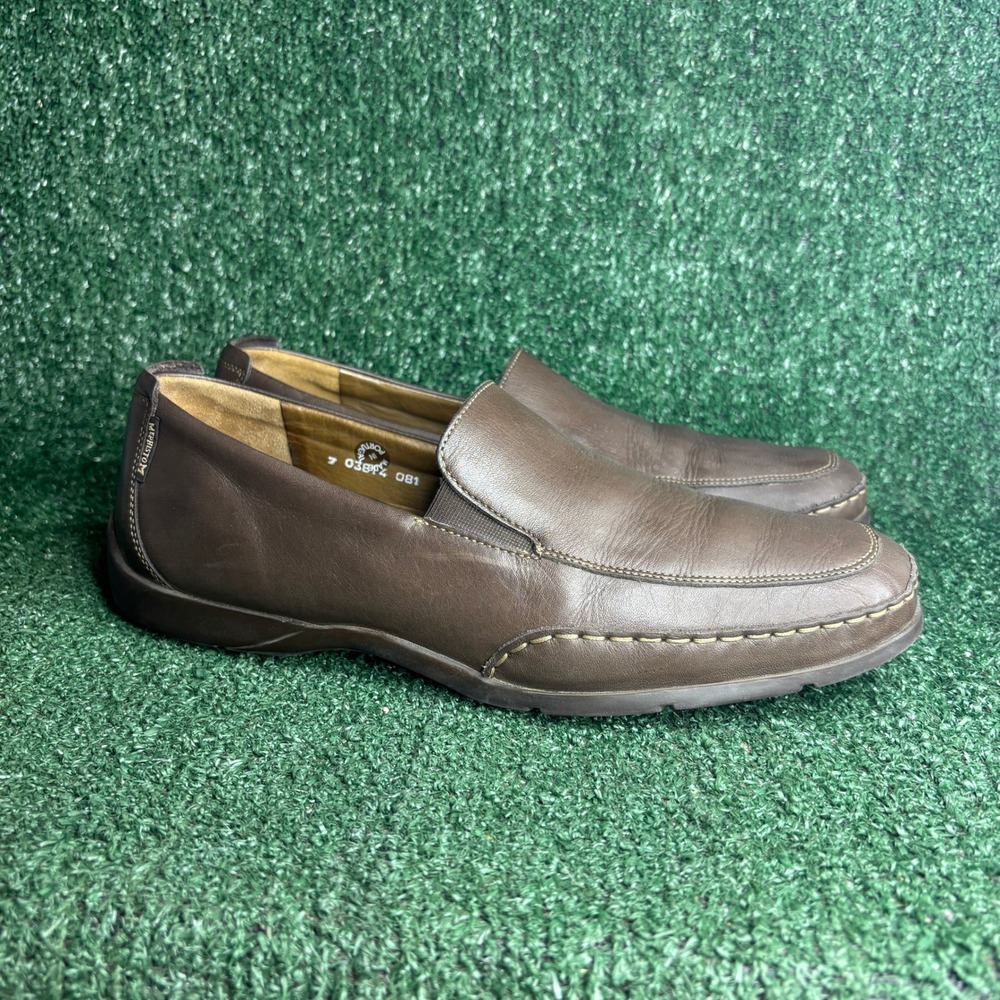 Mephisto Slip On Leather Comfort Loafer Casual Walking Brown Mens Size 11.5